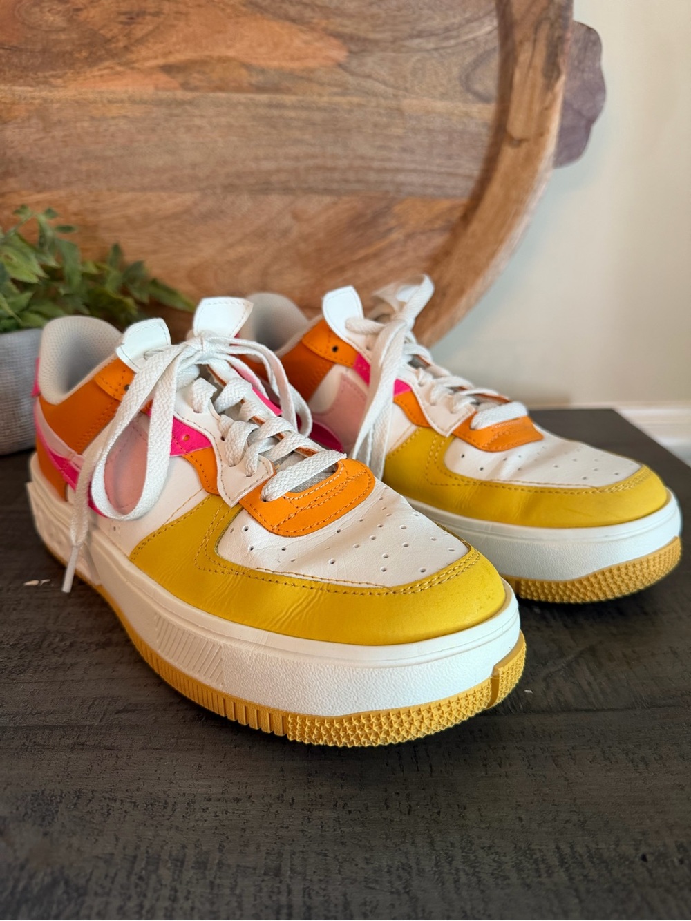 Nike Air Force 1 Fontanka 'Sunrise' DX2675-100 Women's Size 9